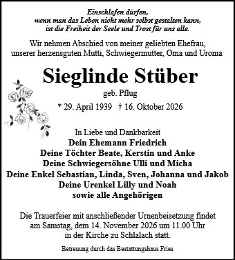 Sieglinde Stüber