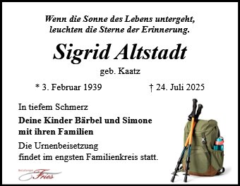 Sigrid Altstadt