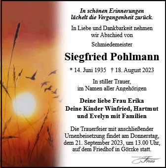 Siegfried Pohlmann