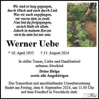 Werner Uebe