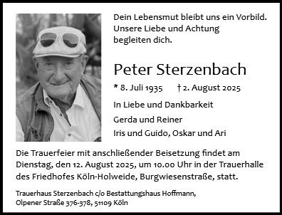 Peter Sterzenbach