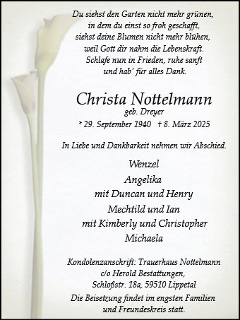 Christa Nottelmann