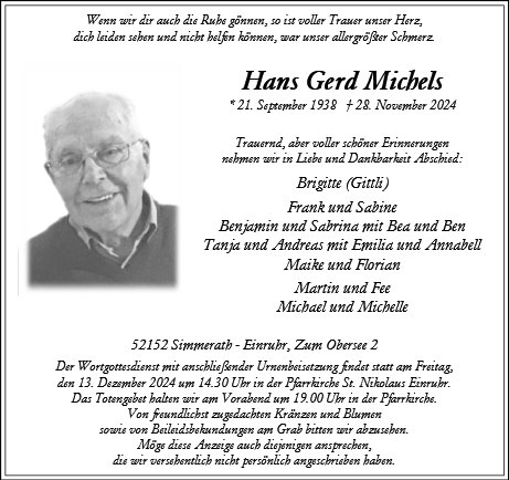 Hans Gerd Michels