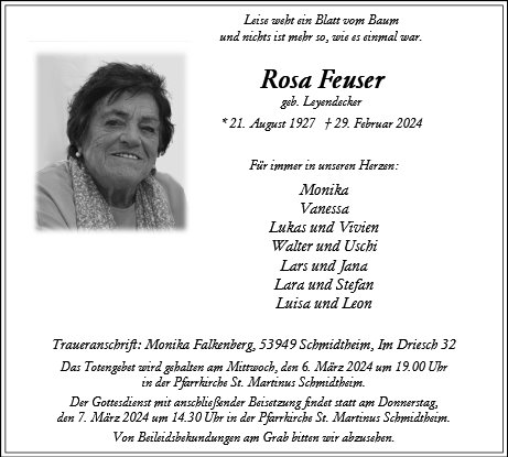 Rosa Feuser