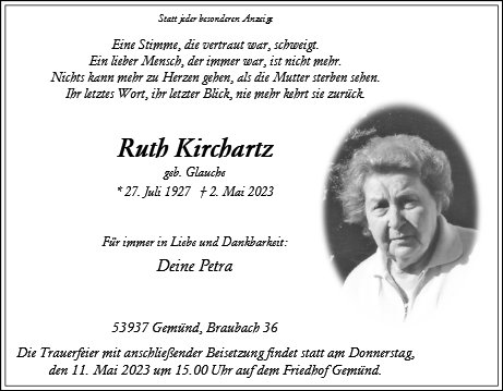 Ruth Kirchartz