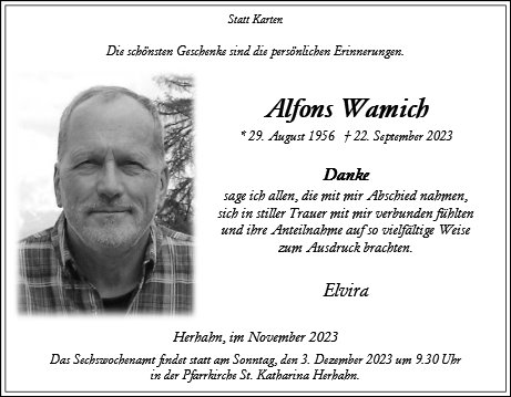 Alfons Wamich