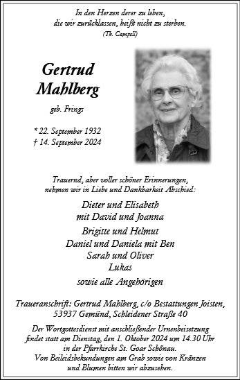 Gertrud Mahlberg