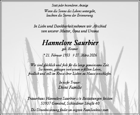 Hannelore Saurbier