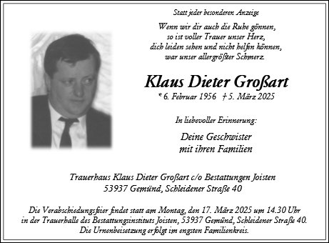 Klaus Dieter Großart