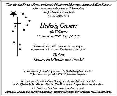 Hedwig Cremer