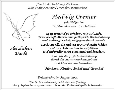 Hedwig Cremer