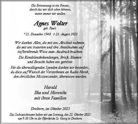 Agnes Wolter