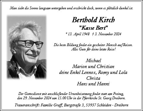 Berthold Kirch