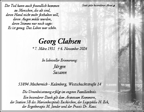 Georg Clahsen