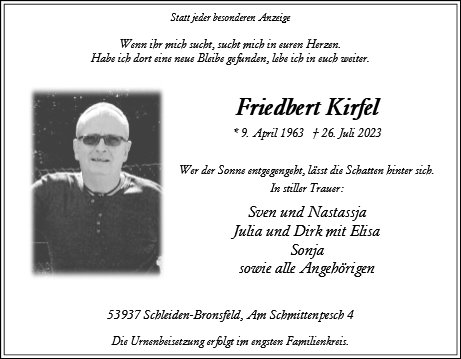 Friedbert Kirfel