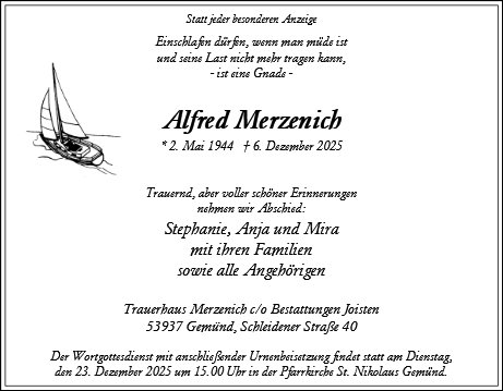 Alfred Merzenich