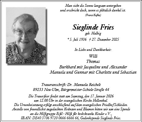 Sieglinde Fries