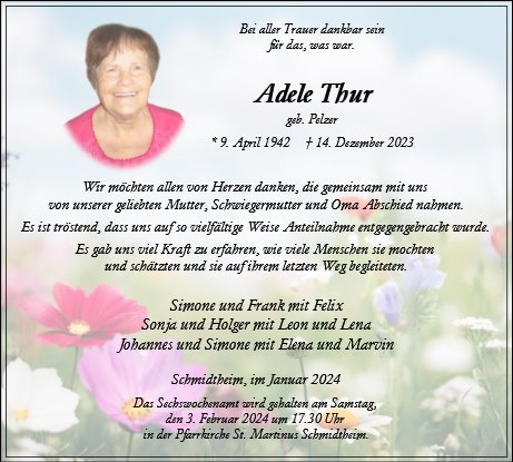 Adele Thur