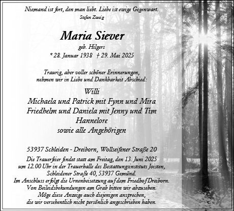 Maria Siever