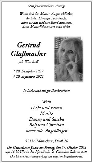 Gertrud Glaßmacher