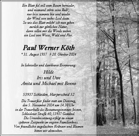 Paul Werner Köth