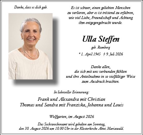 Ulla Steffen