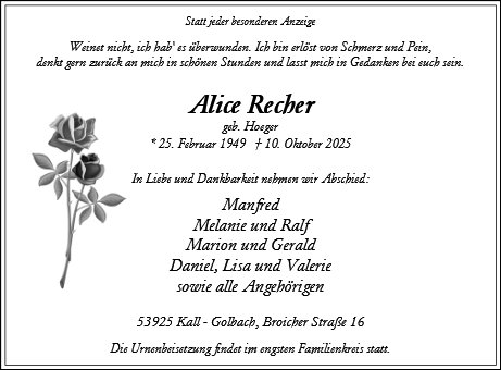 Alice Recher