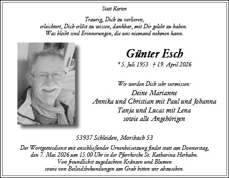 Günter Esch