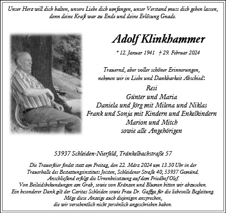 Adolf Klinkhammer
