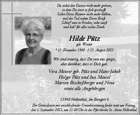 Hilde Pütz