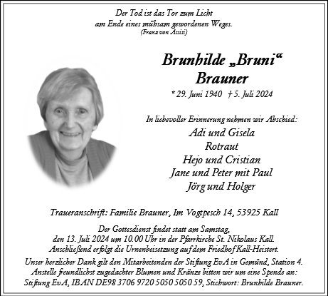 Brunhilde Brauner