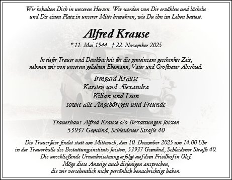 Alfred Krause