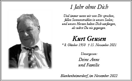 Kurt Geusen