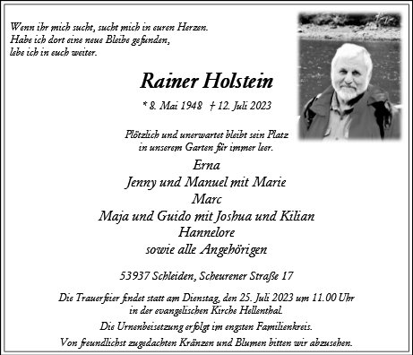 Rainer Holstein