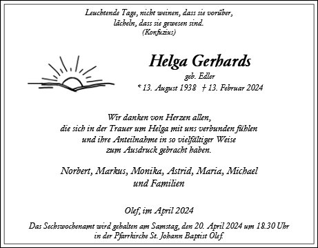 Helga Gerhards