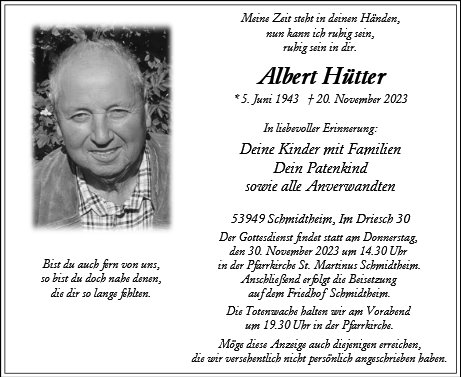 Albert Hütter
