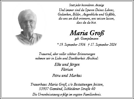 Maria Groß