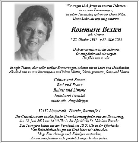 Rosemarie Bexten