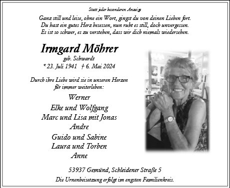 Irmgard Möhrer