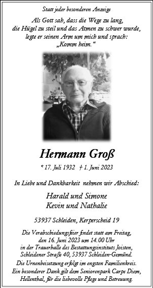 Hermann Groß