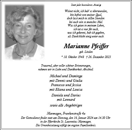 Marianne Pfeiffer
