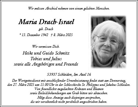 Maria Drach-Israel