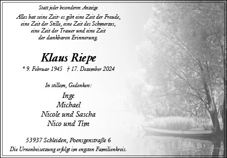 Klaus Riepe