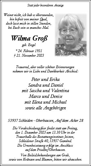 Wilma Groß