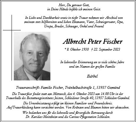 Albrecht Fischer