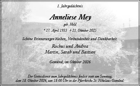 Anneliese Mey