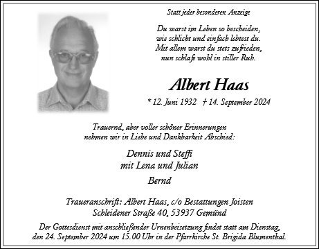 Albert Haas