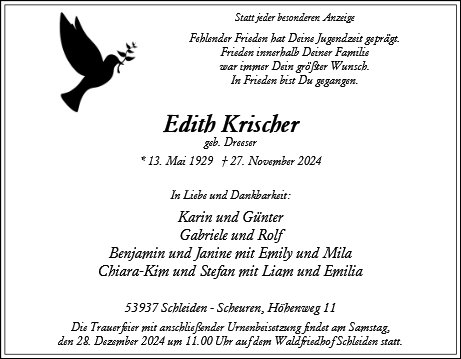 Edith Krischer