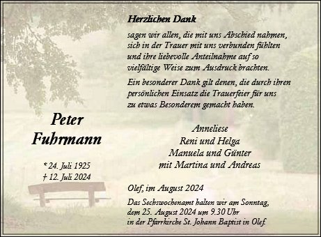 Peter Fuhrmann