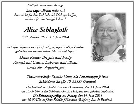 Alice Schlagloth